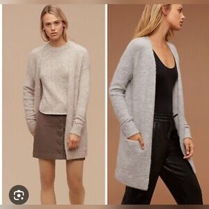 Wilfred Free Aronson Alpaca wool blend, Yarn longsleeve cardigan sweater